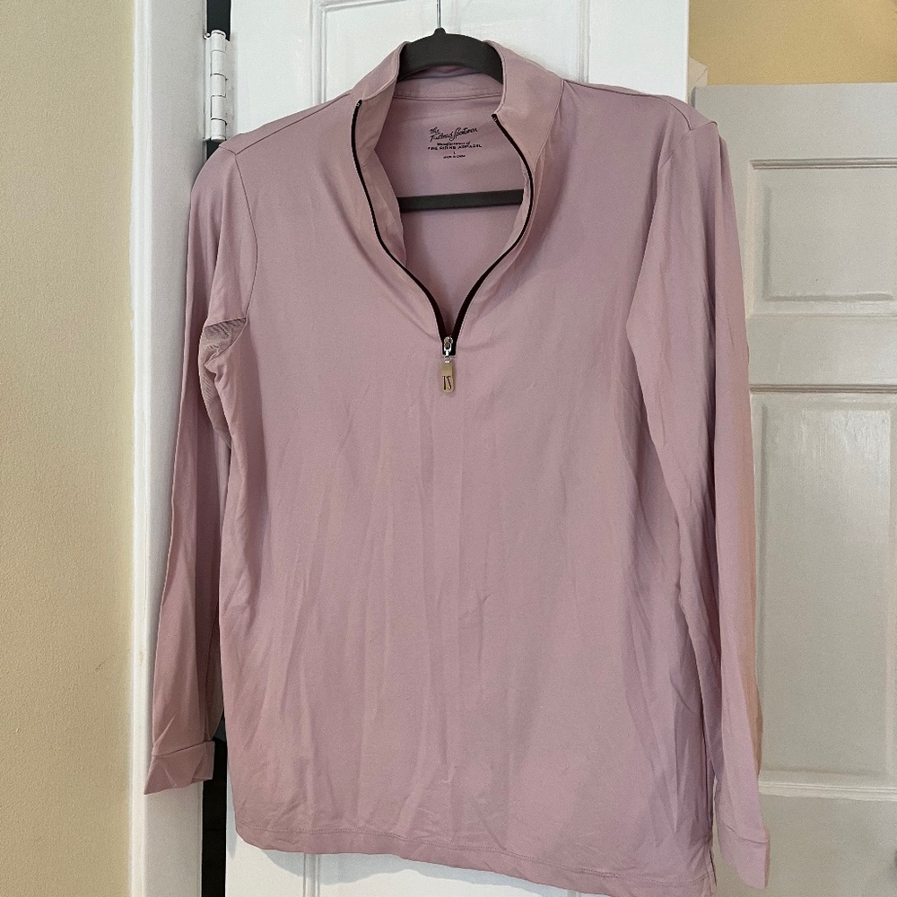 Tailored Sportsman TS IceFil Sun Shirt, Cranberry, Large